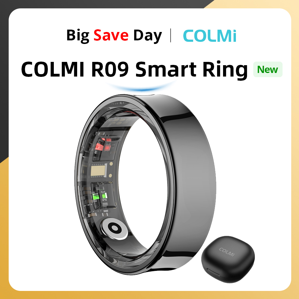 Smart Home Samsung - 2024 COLMI R09 Smart Ring Homens