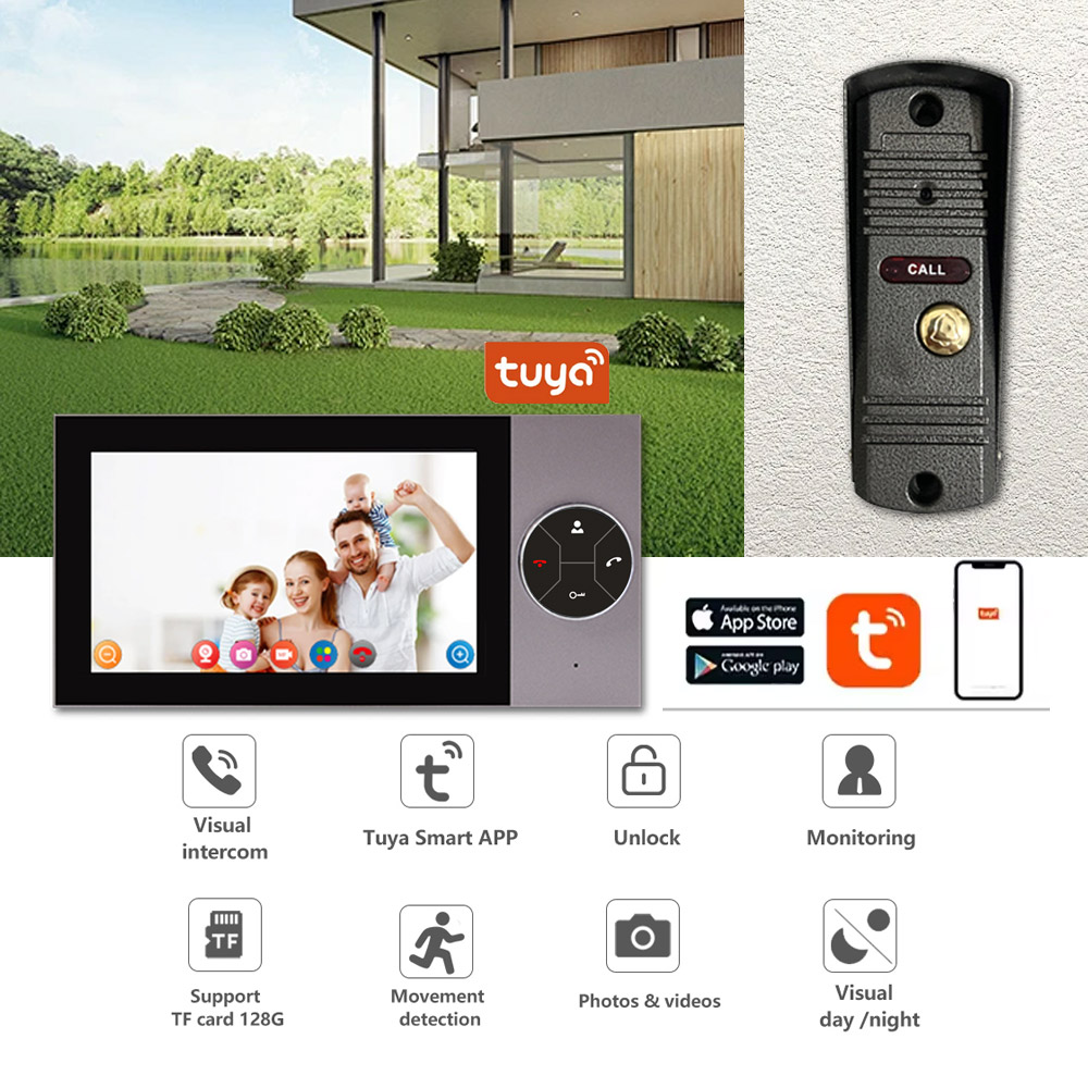 Wifi Doorbell Camera - Sistema de Intercomunicação com Vídeo para
