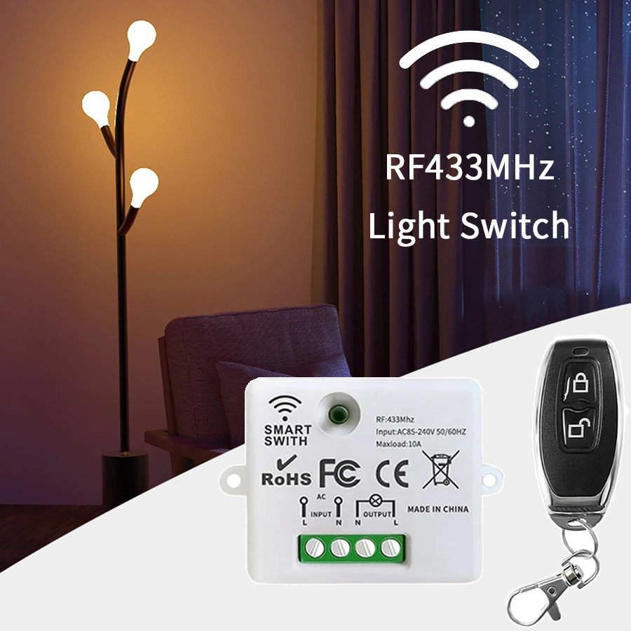 Smart Light Switch - Interruptor de Controle Remoto Sem Fio