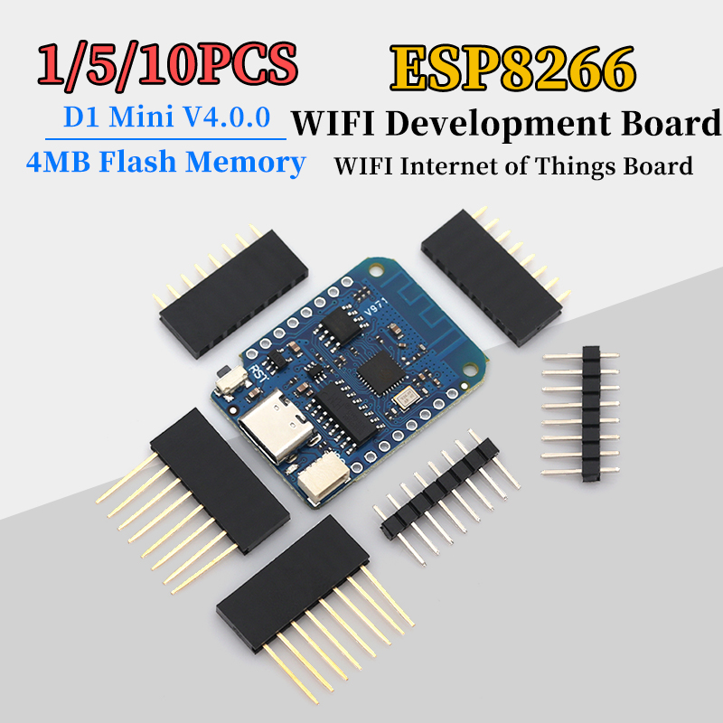 Smart Home Arduino Uno - 1/5/10 Peças D1 Mini V4.0.0 Baseado