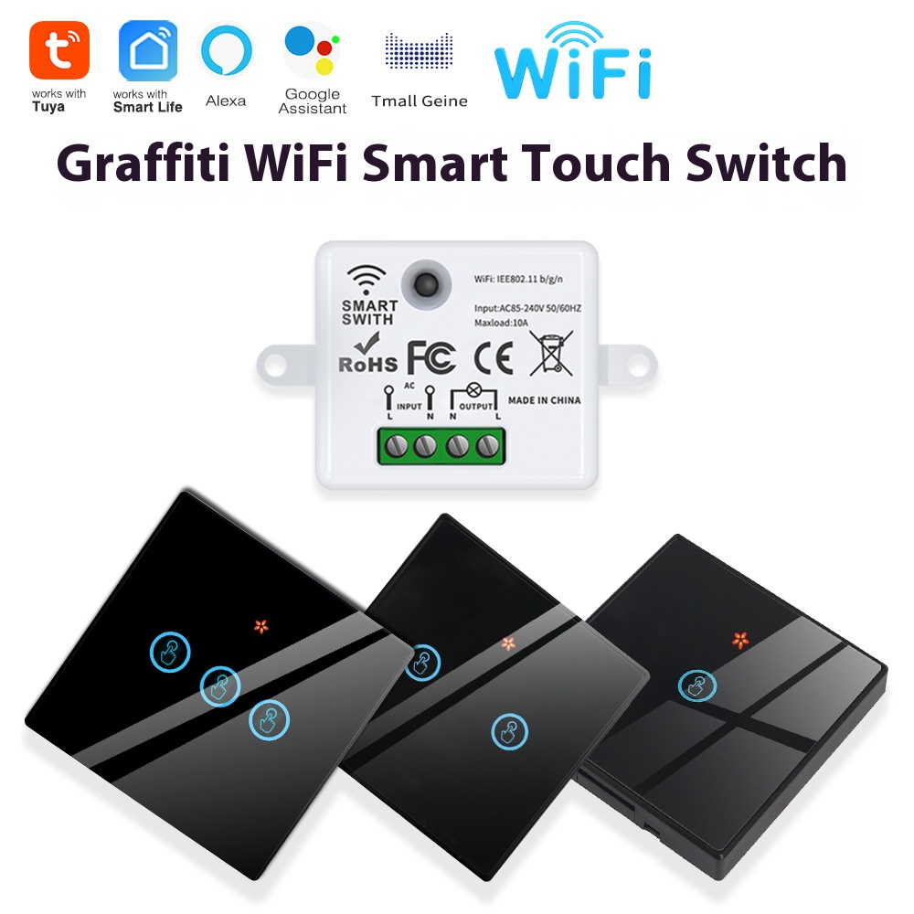 Smart Light Switch - Dispositivo Inteligente Tuya para Desligamento Automático