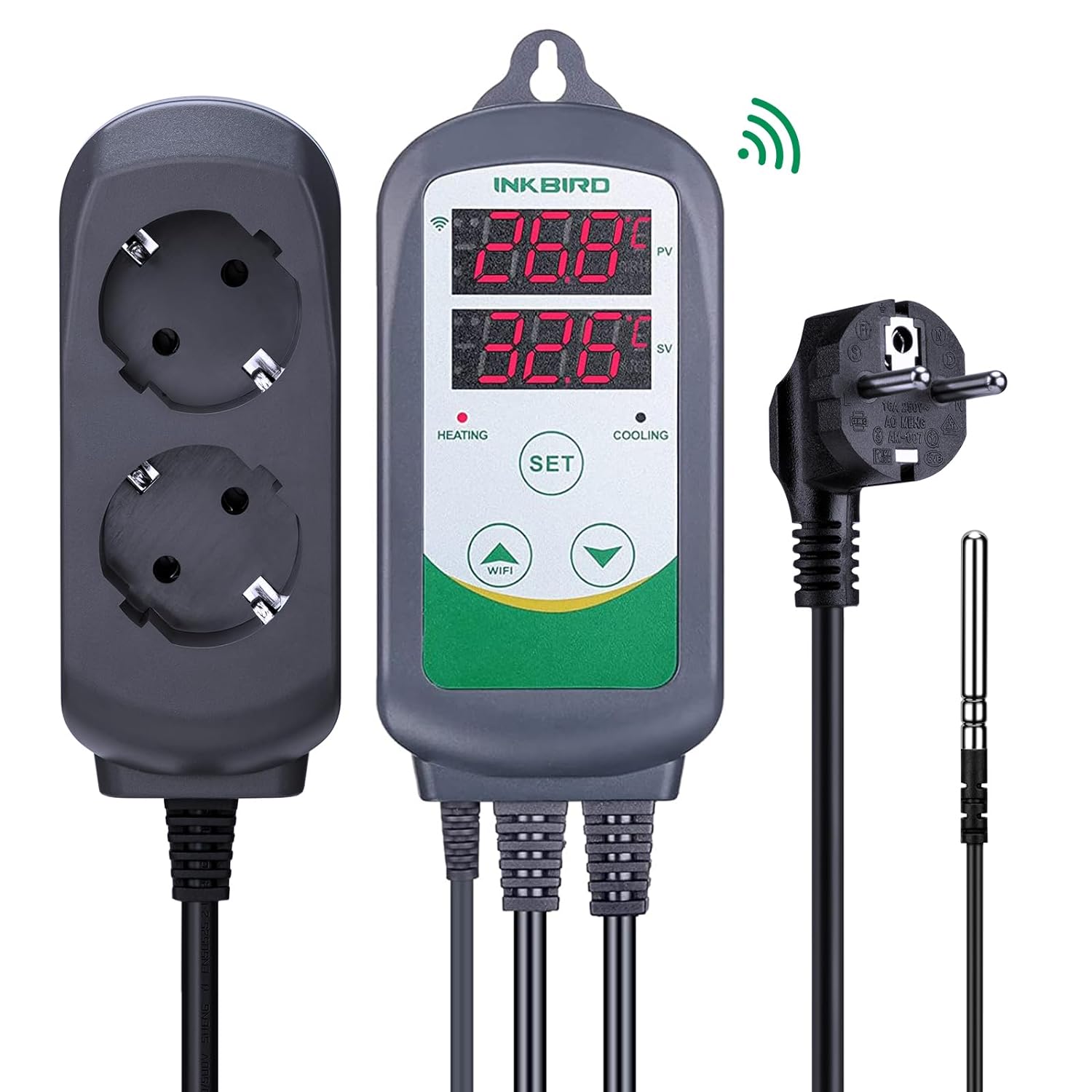 Wifi Smart Plug - Inkbird ITC-308-WiFi controlador de temperatura digital