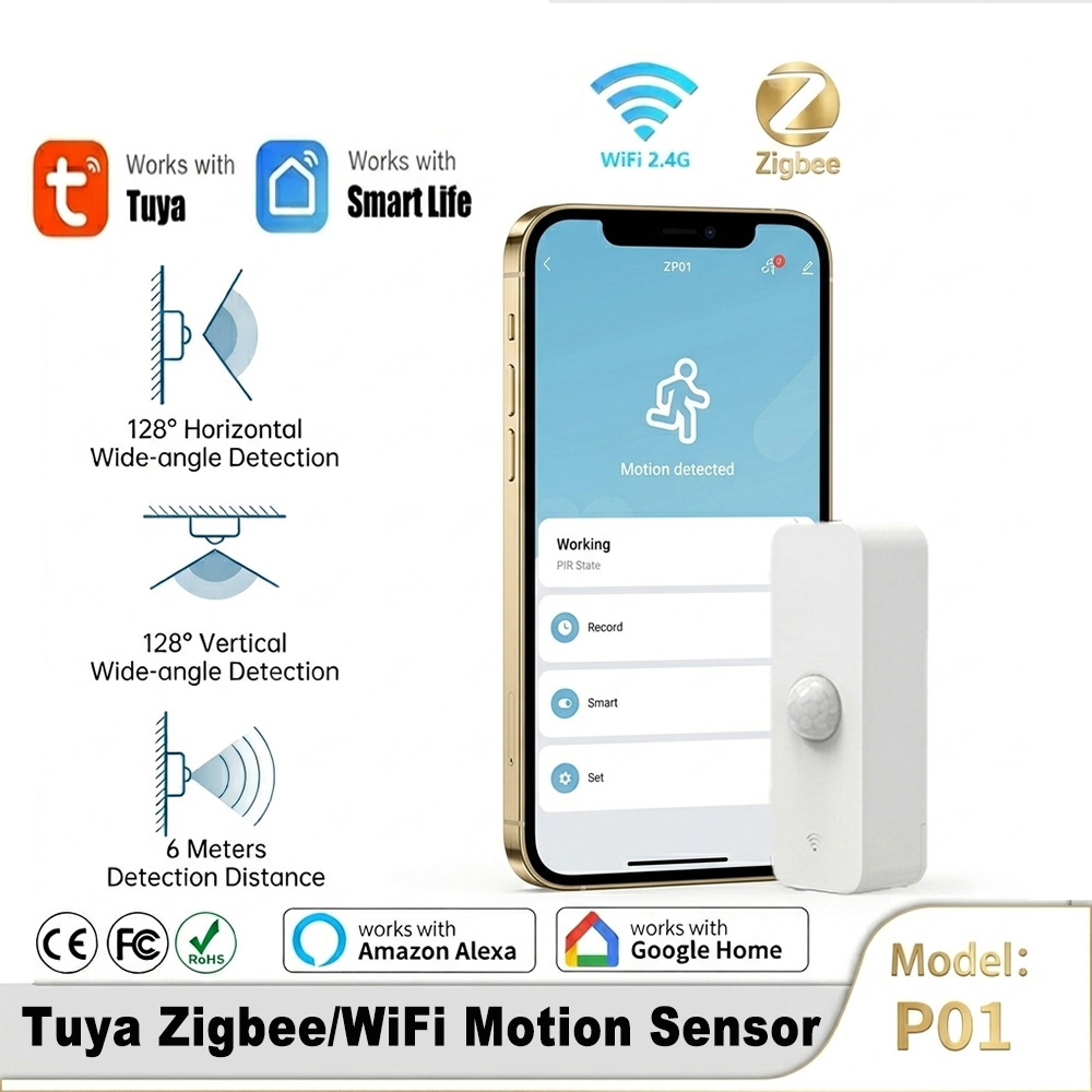 Smart Home Ikea - Sensor de Movimento PIR Inteligente WiFi