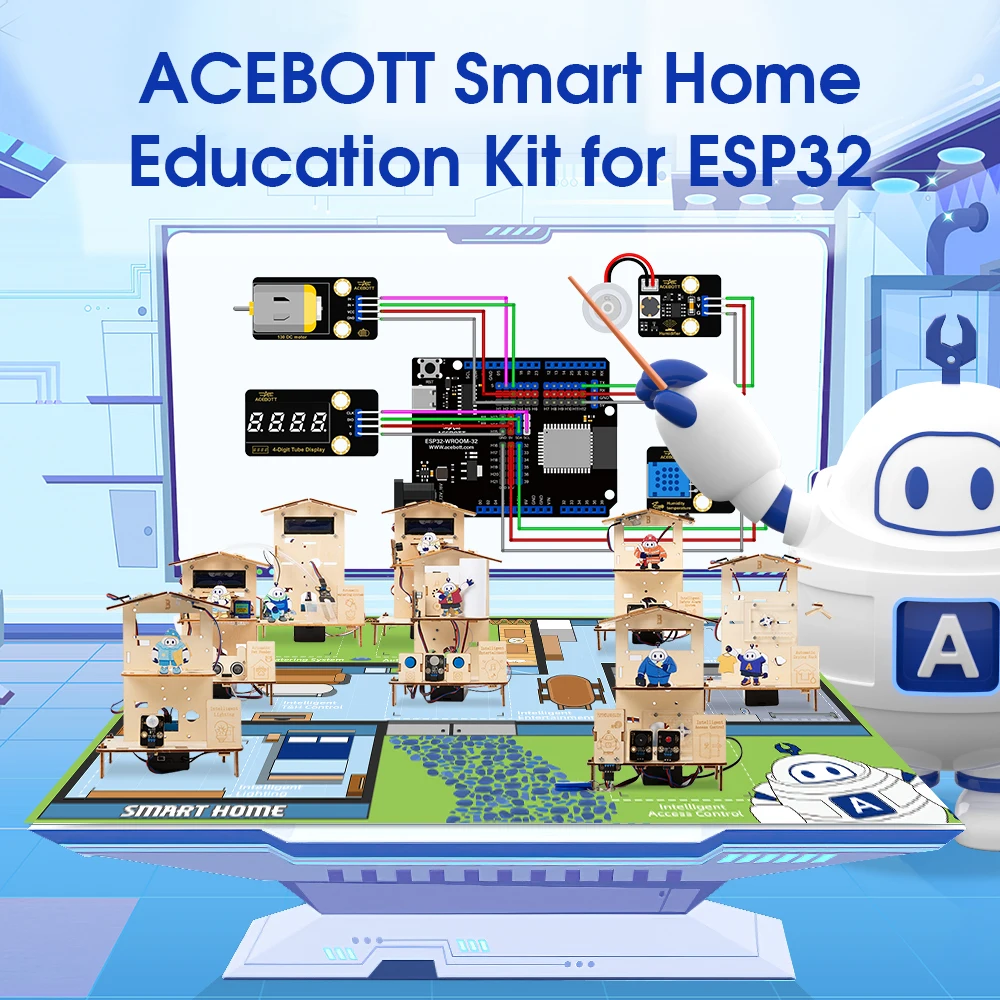 Smart Home Arduino Uno - Z Robotlinking School Smart Home Kit
