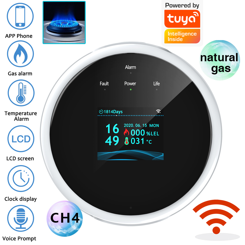 Smart Home Ikea - Sensor de Alarme de Gás WiFi