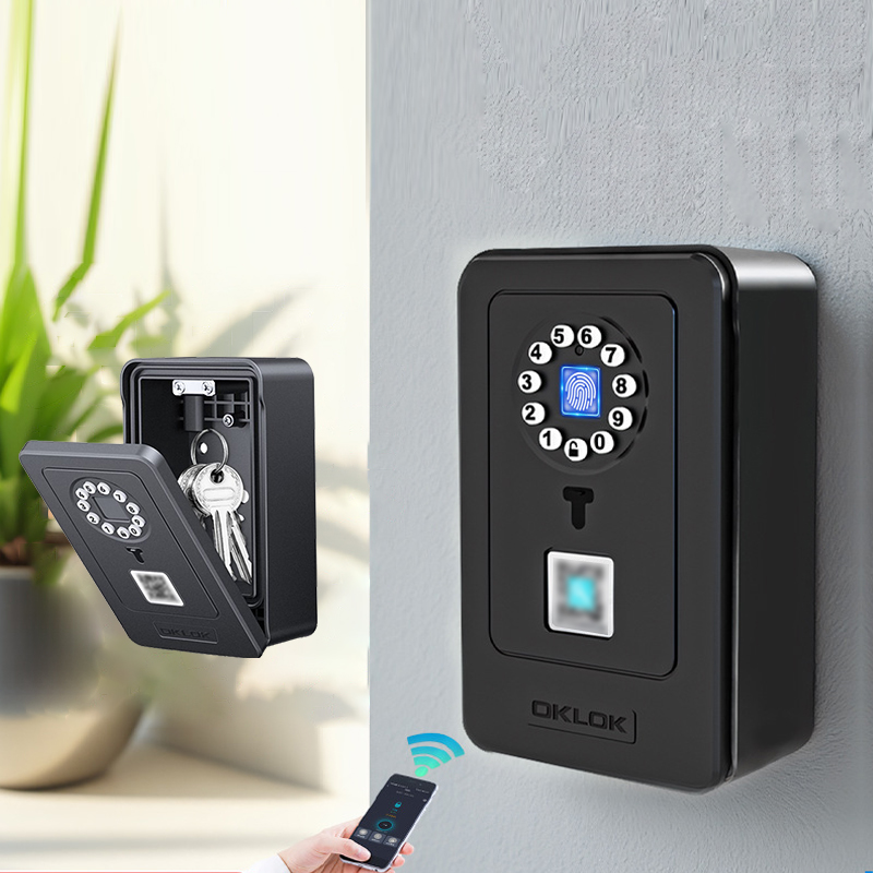 Smart Home Door Lock - Cofre Inteligente com Design de Cadeado