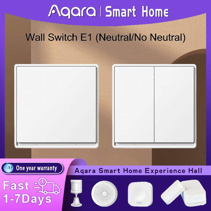 Smart Home Xiaomi - Aqara interruptor de parede original, versão
