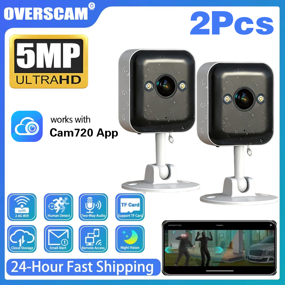 Smart Home Windows App - Câmera Compacta WiFi IP Mini 5MP