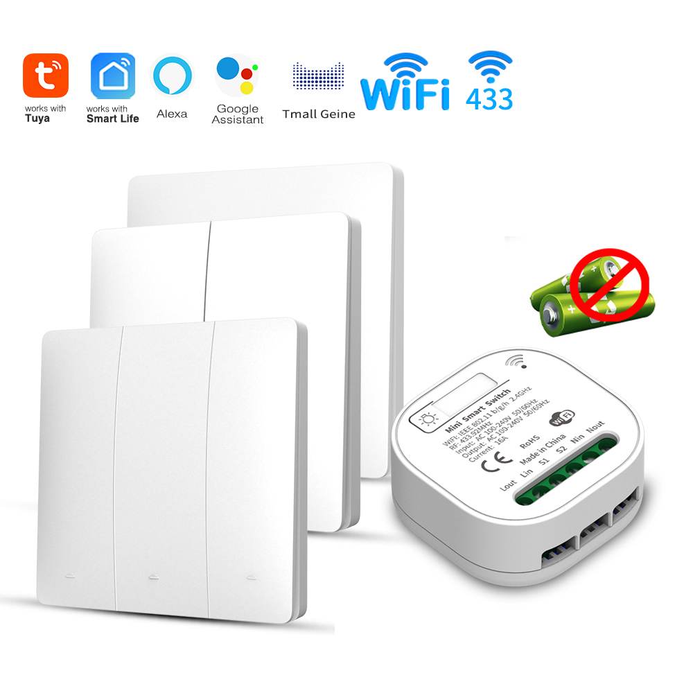 Smart Light Switch - Interruptor de Luz Inteligente Tuya WiFi