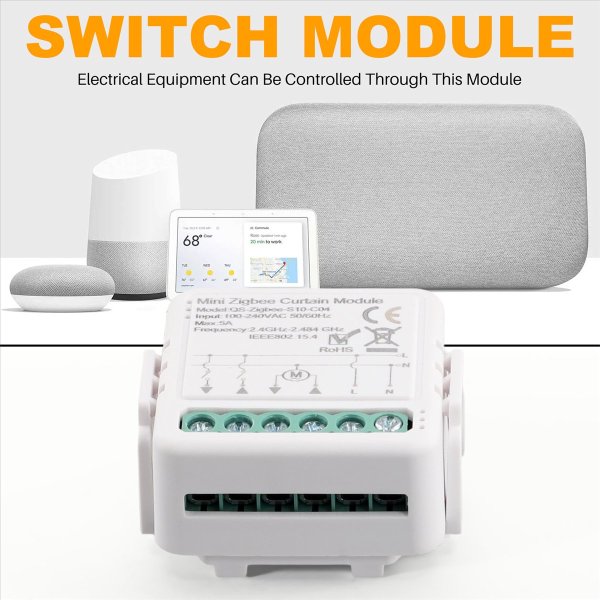 Módulo Inteligente Zigbee C04  - Smart Light Switch avaliação e preço