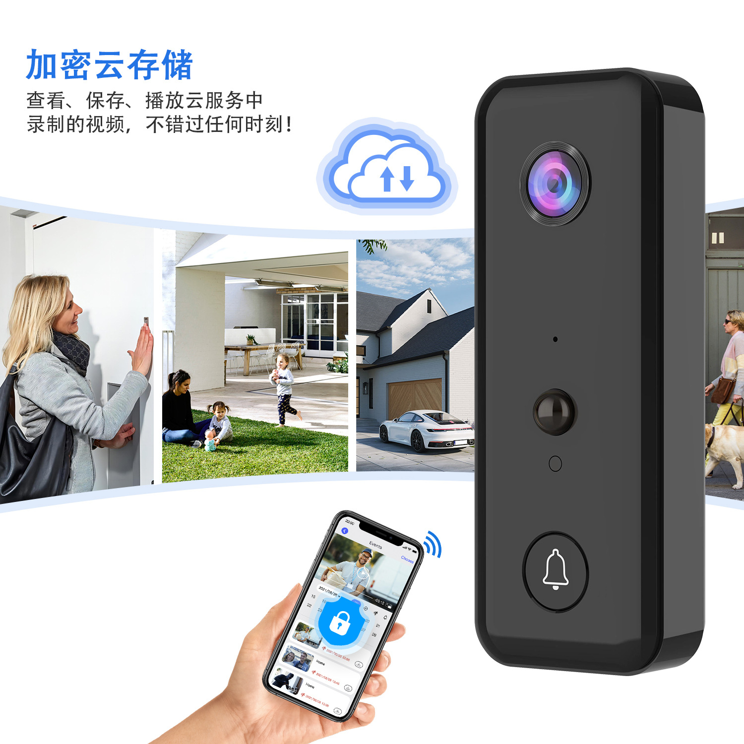 Sistema de Intercomunicação co - Wifi Doorbell Camera avaliação e preço