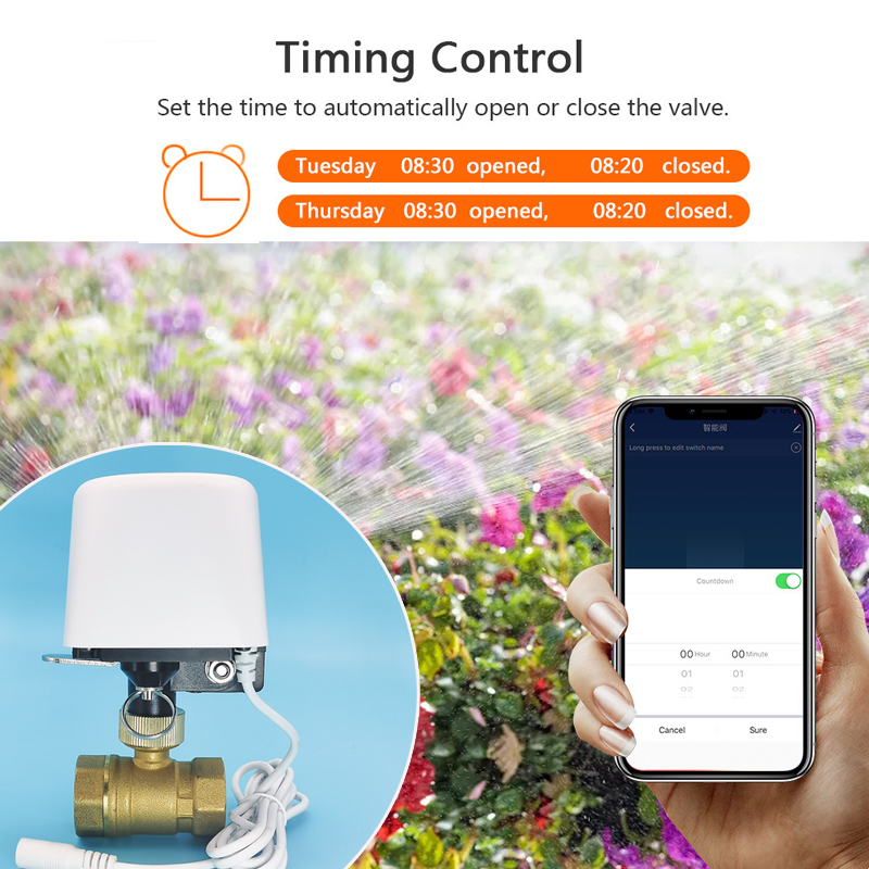 Válvula de Água Tuya Zigbee Wi - Smart Home Web avaliação e preço