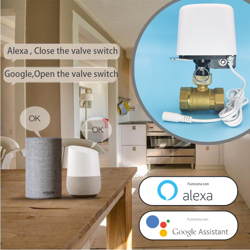 Válvula de Água Tuya Zigbee Wi - Smart Home Web avaliação e preço