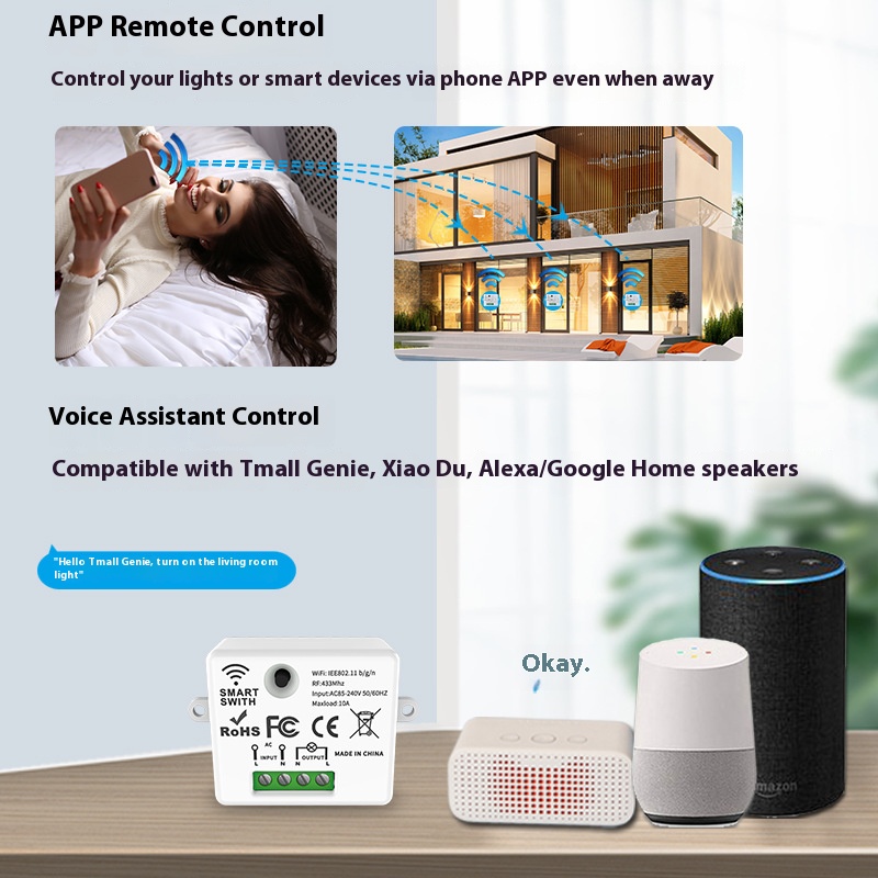 Dispositivo Inteligente Tuya p - Smart Light Switch avaliação e preço