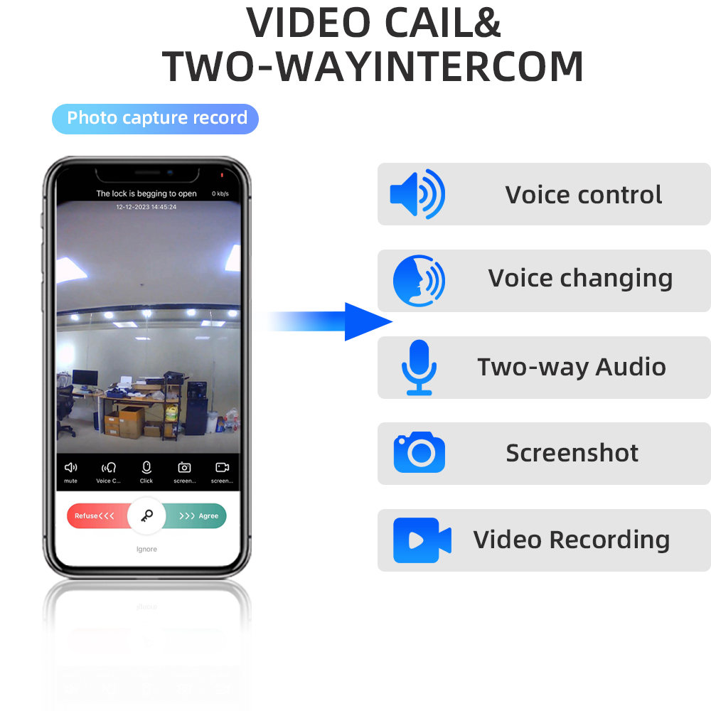 Raykube df14 tuya wifi 3d reco - Wifi Doorbell Camera avaliação e preço