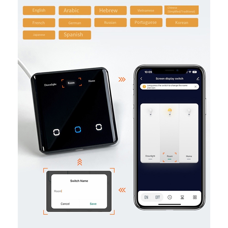 Interruptor Inteligente Sem Fi - Smart Light Switch avaliação e preço