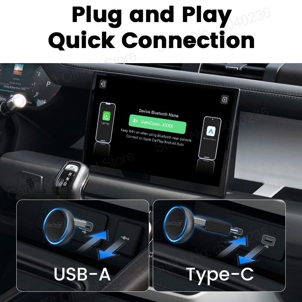 Novo CarlinKit 5.0 Mini Ultra3 - Wifi Smart Plug avaliação e preço
