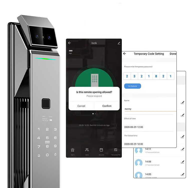 Fechadura inteligente com impr - Wifi Doorbell Camera avaliação e preço