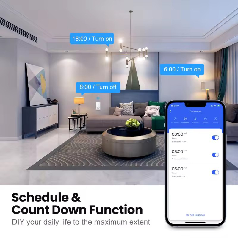 Tomada de Parede Inteligente W - Smart Light Switch avaliação e preço