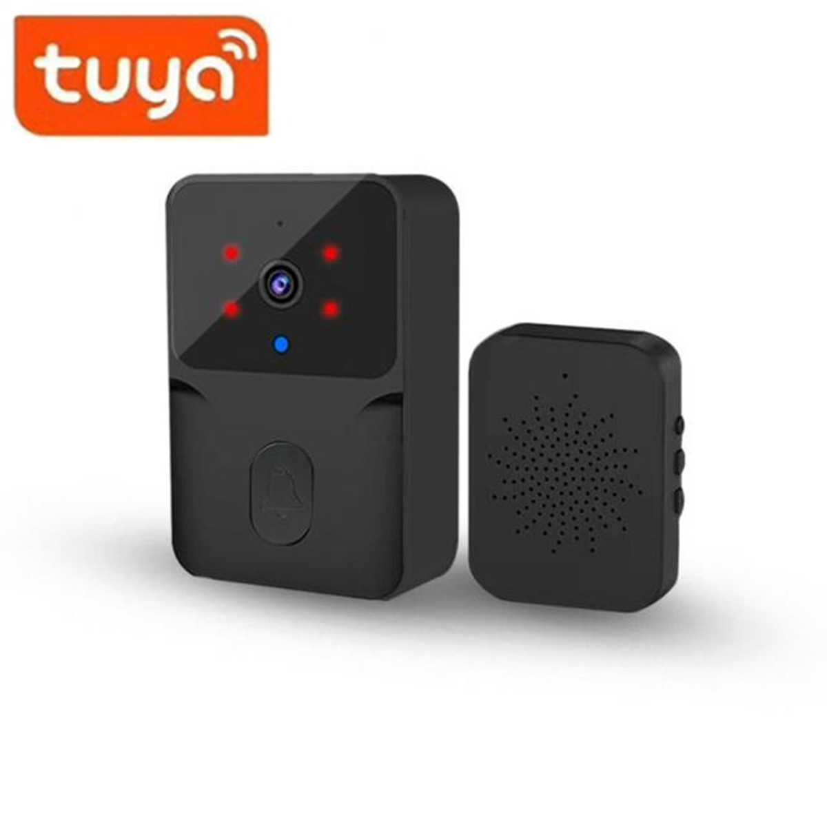 Campainha sem fio wi fi tuya a - Wifi Doorbell Camera avaliação e preço