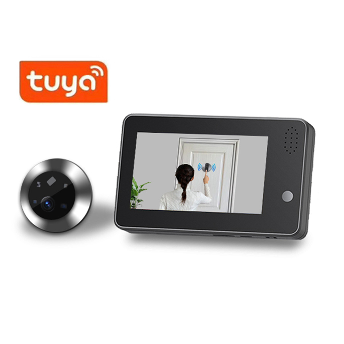 Campainha Inteligente WiFi Tuy - Wifi Doorbell Camera avaliação e preço