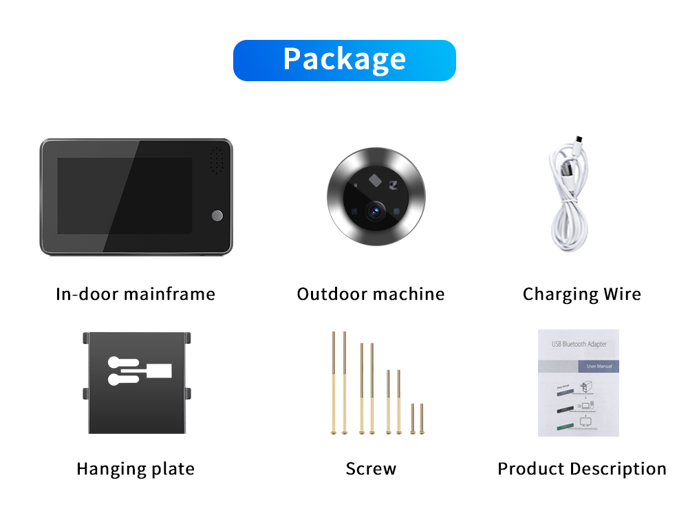 Campainha Inteligente WiFi Tuy - Wifi Doorbell Camera avaliação e preço