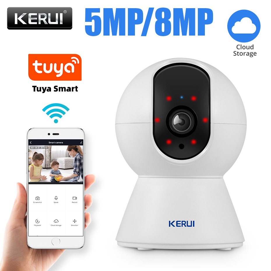 Kerui 8mp/5mp 4k wifi câmera i - Smart Home Windows App avaliação e preço
