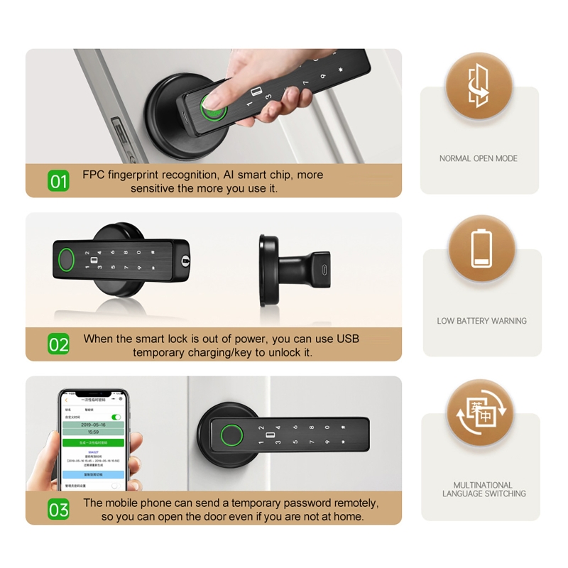 Fechadura Inteligente com Cont - Smart Home Door Lock avaliação e preço