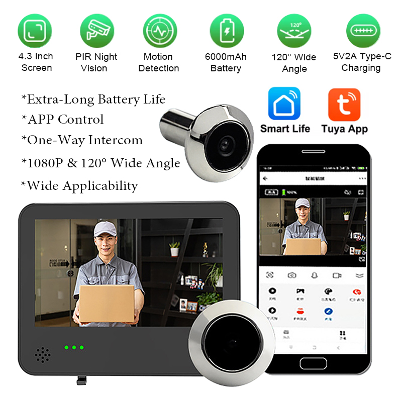Câmera de Vídeo com Campainha  - Wifi Doorbell Camera avaliação e preço
