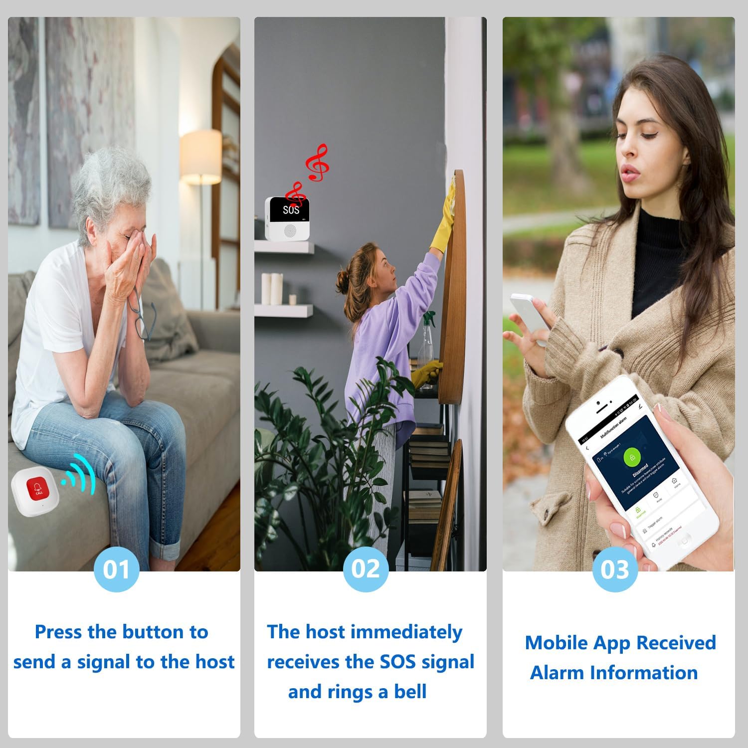 Sem fio wifi idosos cuidador p - Wifi Smart Plug avaliação e preço