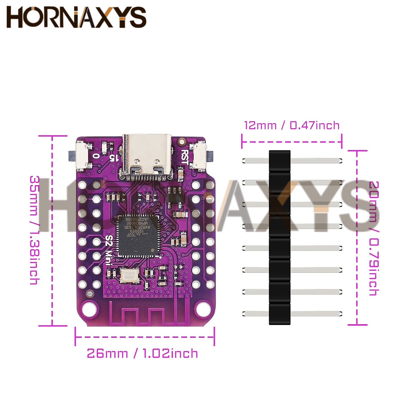 1-10PCS/ESP32 S2 Mini V1.0.0 - - Smart Home Arduino Uno avaliação e preço