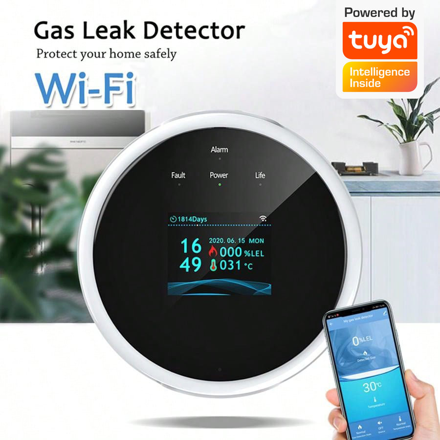 Sensor de Alarme de Gás WiFi 2 - Smart Home Ikea avaliação e preço