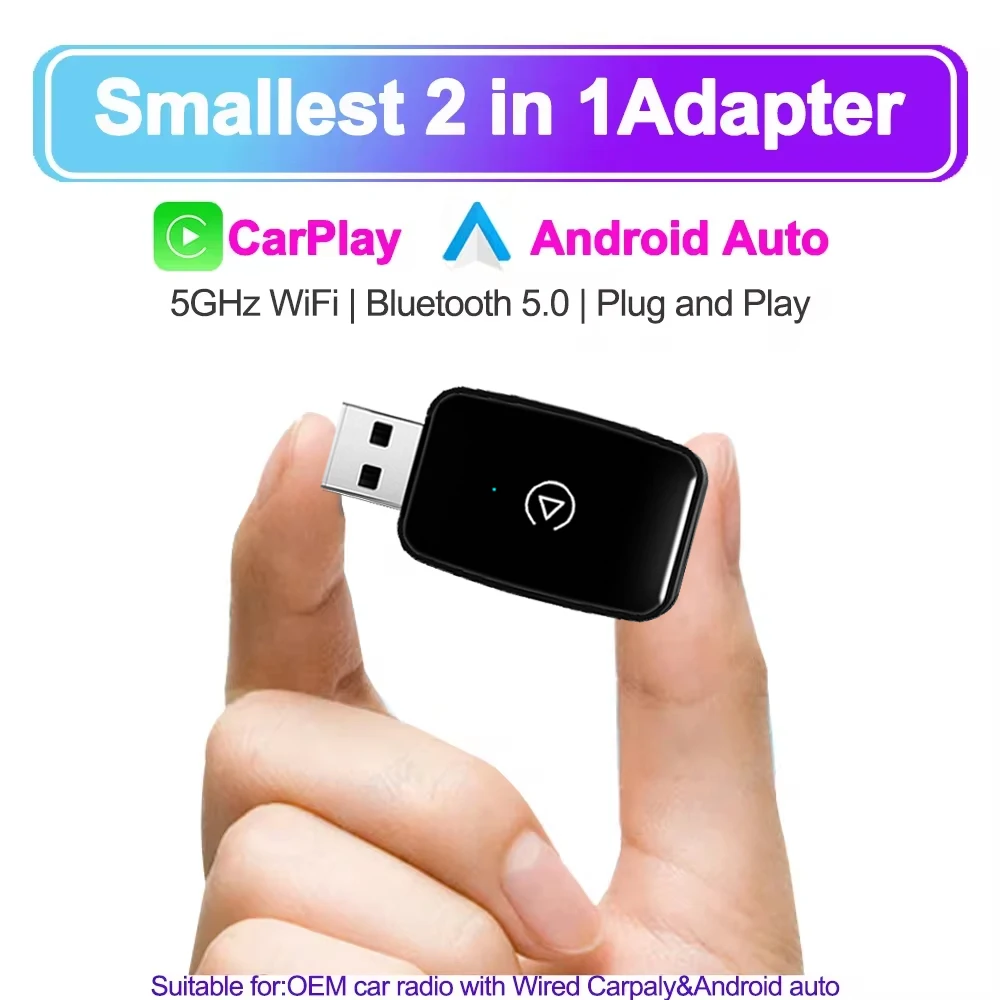 Novo Adaptador Sem Fio Carplay - Wifi Smart Plug avaliação e preço