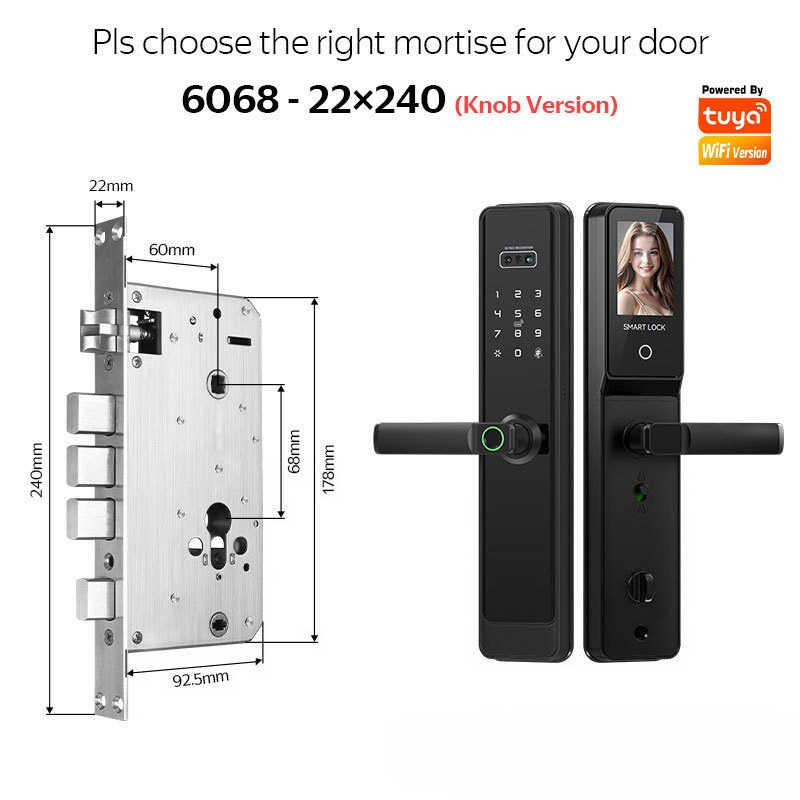Fechadura Inteligente Semiauto - Smart Home Door Lock avaliação e preço