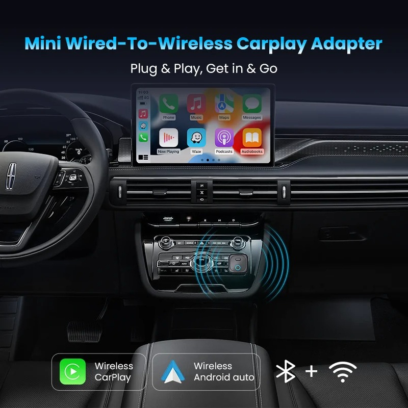 Adaptador CarPlay Mini CA525-M - Wifi Smart Plug avaliação e preço