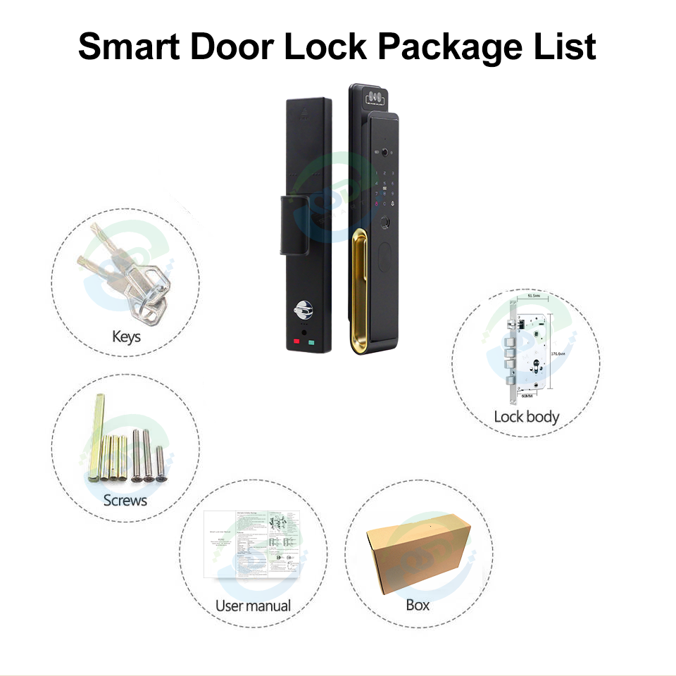 Fechadura de porta facial com  - Wifi Doorbell Camera avaliação e preço
