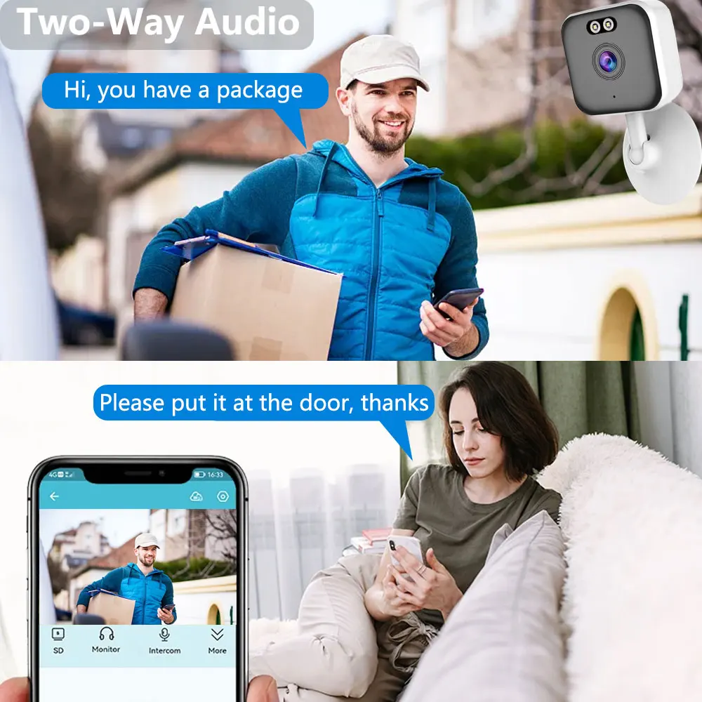 Câmera Compacta WiFi IP Mini 5 - Smart Home Windows App avaliação e preço