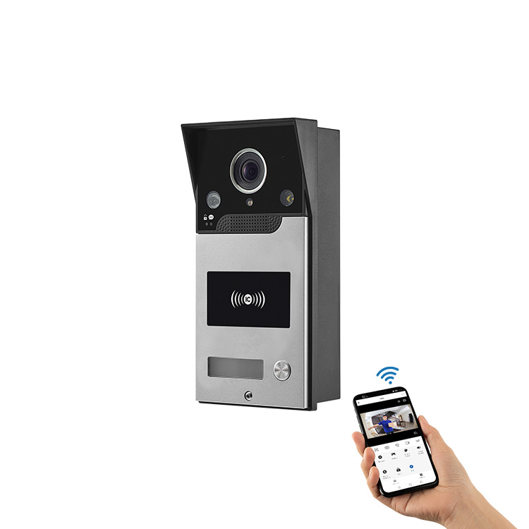 2mp 1080p tuya app rifd/nfc co - Wifi Doorbell Camera avaliação e preço