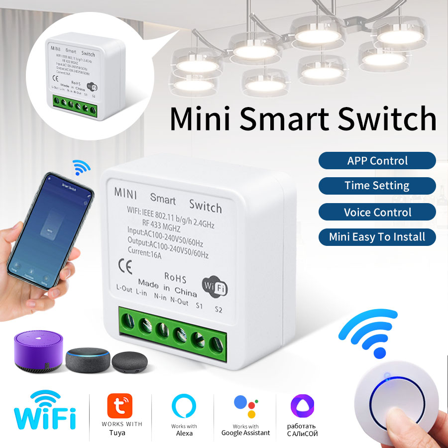 Interruptor Inteligente WiFi T - Smart Light Switch avaliação e preço